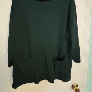 Jones New York Forest Green Top 2X